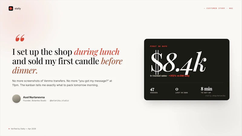 Stally — Your shop, one link away screenshot 8
