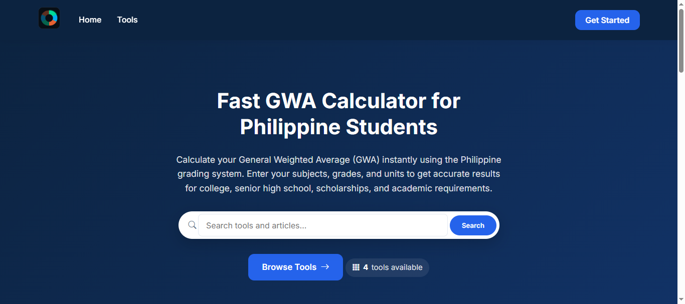 GWA Calculator gallery image