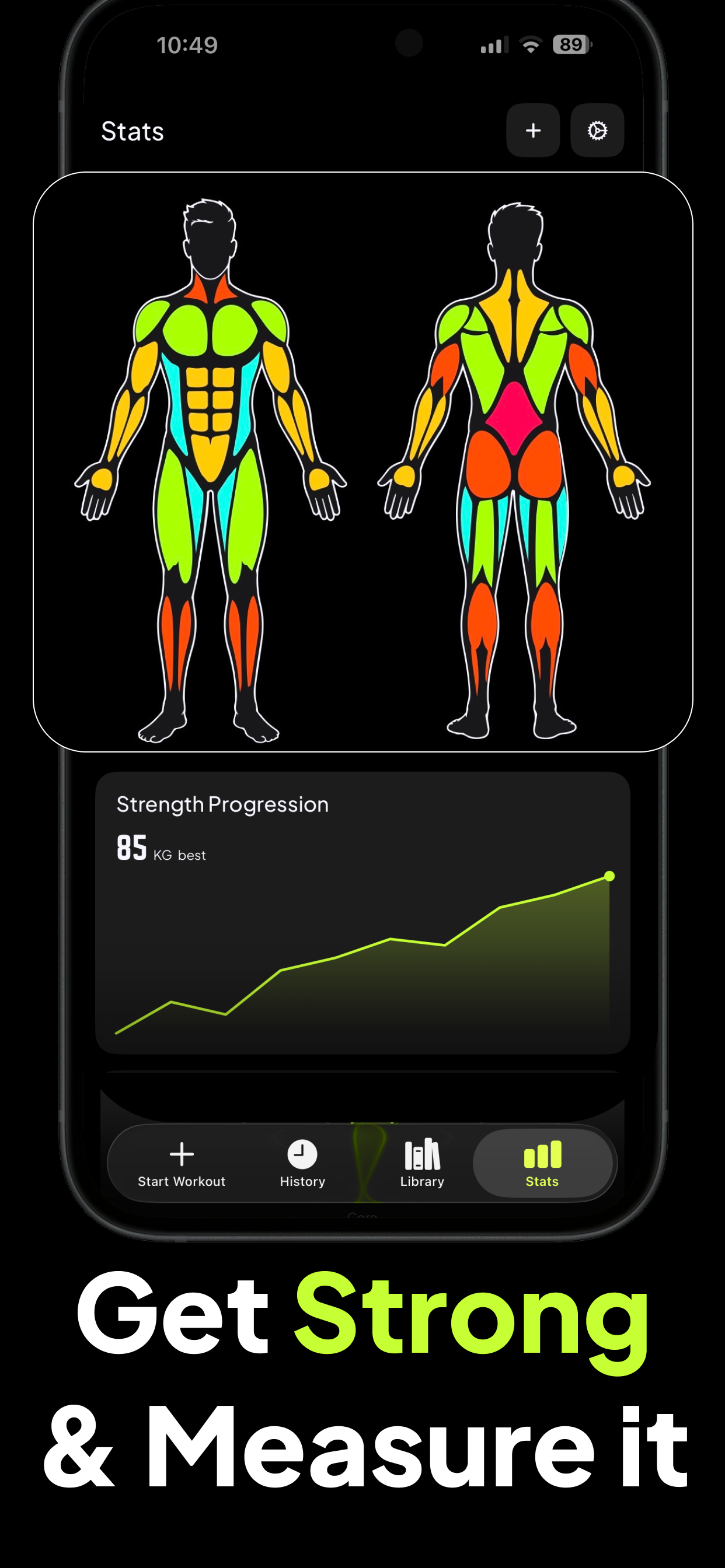 WorkoutStack: Get Stronger & measure it gallery image