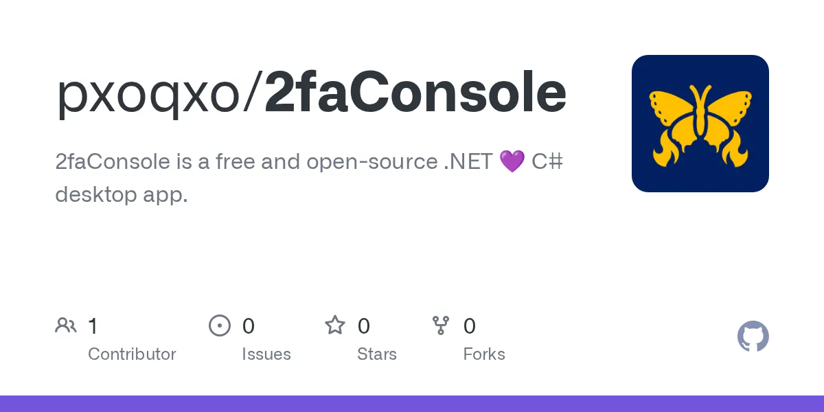 2faConsole gallery image