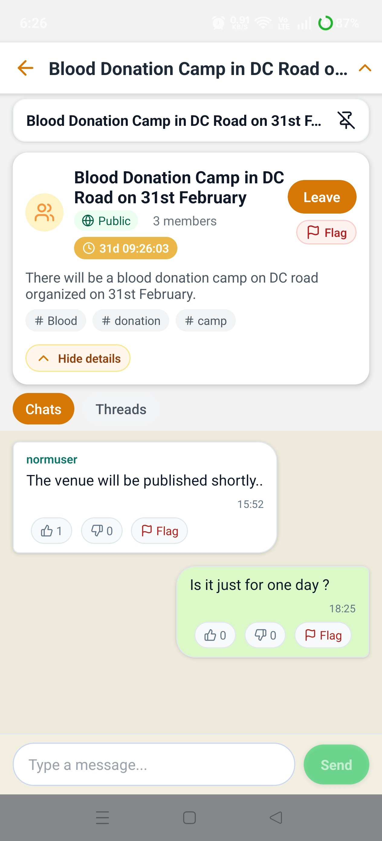 PipChat! - Screenshot 5 showing product features and functionality
