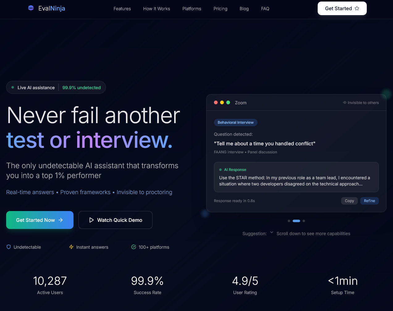 EvalNinja gallery image
