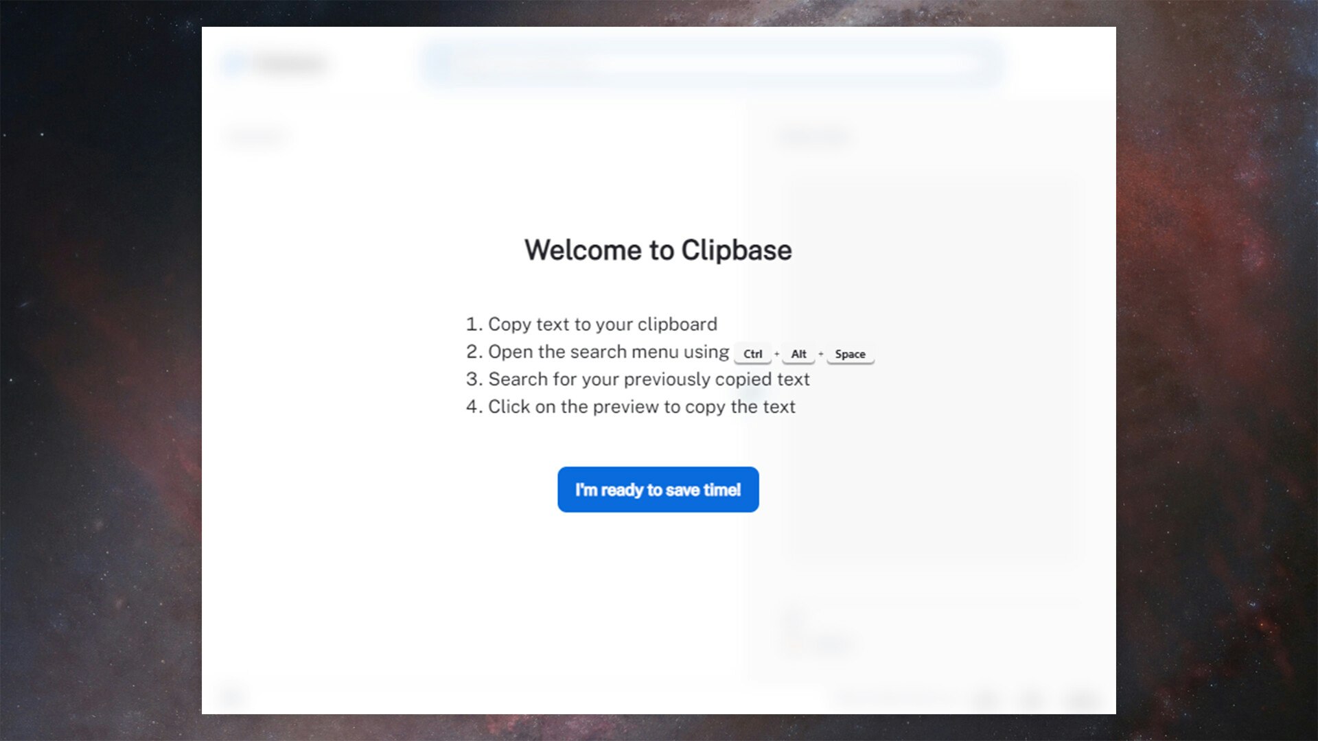 Clipbase - Менеджер истории буфера обмена для Windows медиа 3