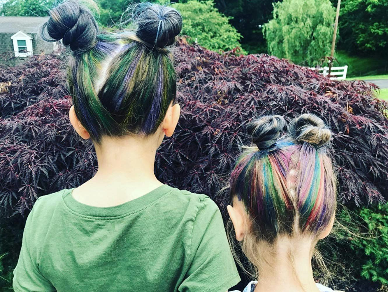 Rainbow Hair Chalk