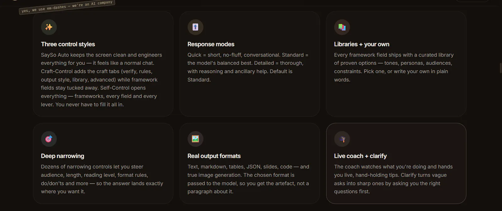 SaySo - OS screenshot 9