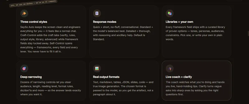 SaySo - OS screenshot 9