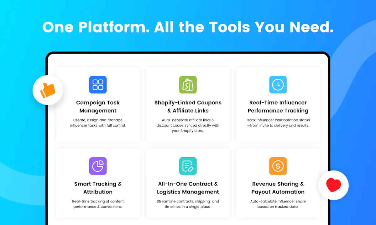 SBK Influencer Affiliate Hub