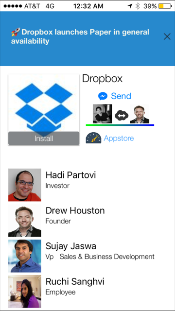 Venturepick Launchticker integration gallery image