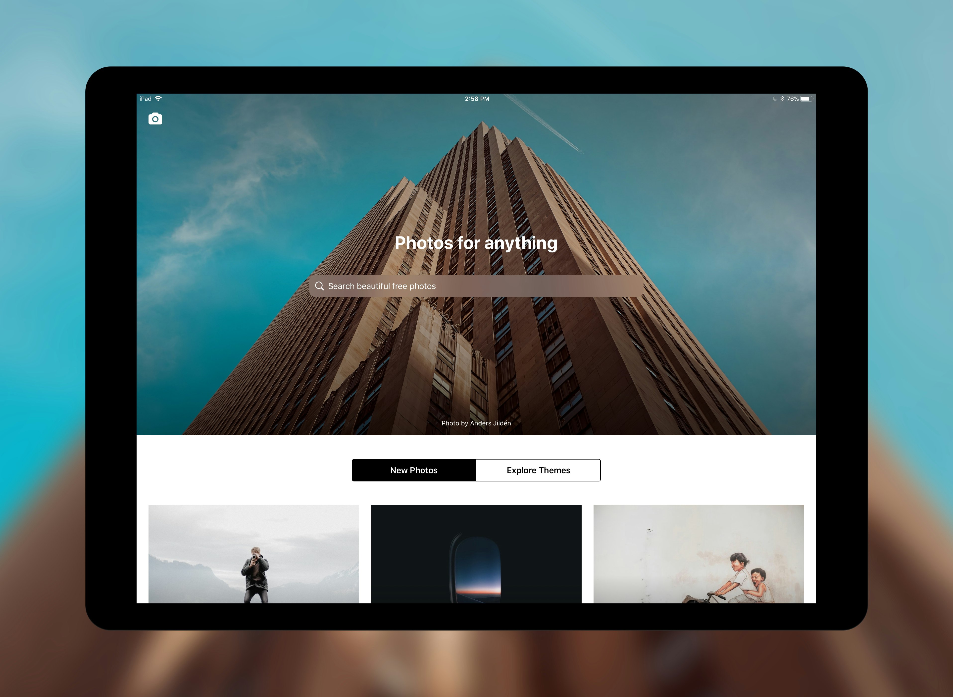 Unsplash for iOS gallery image