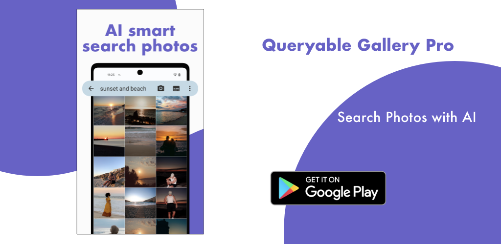 startuptile Queryable Gallery-Allows you to find a photo in albums use a text description