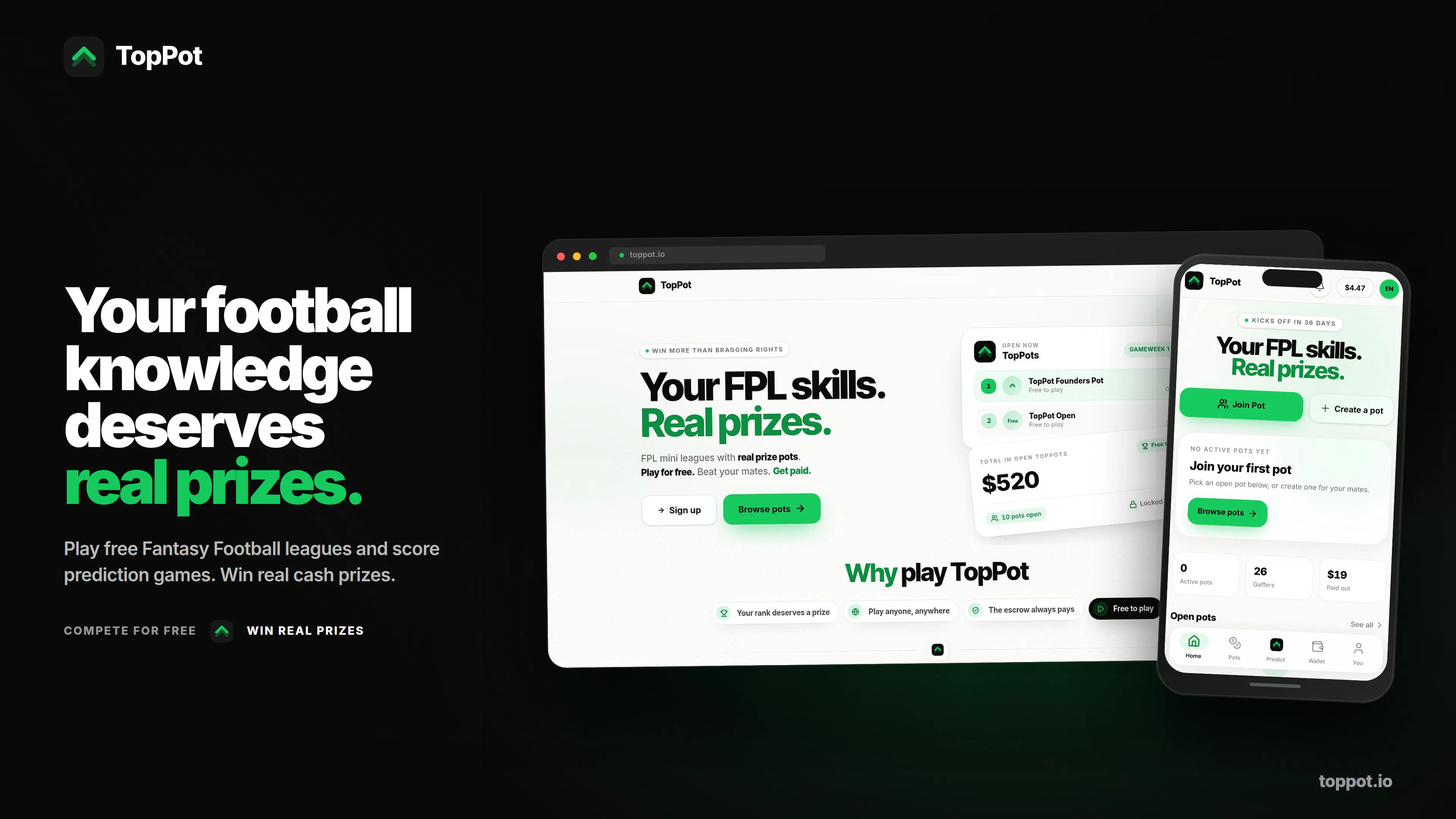 TopPot – Fantasy Sports & Predictions gallery image