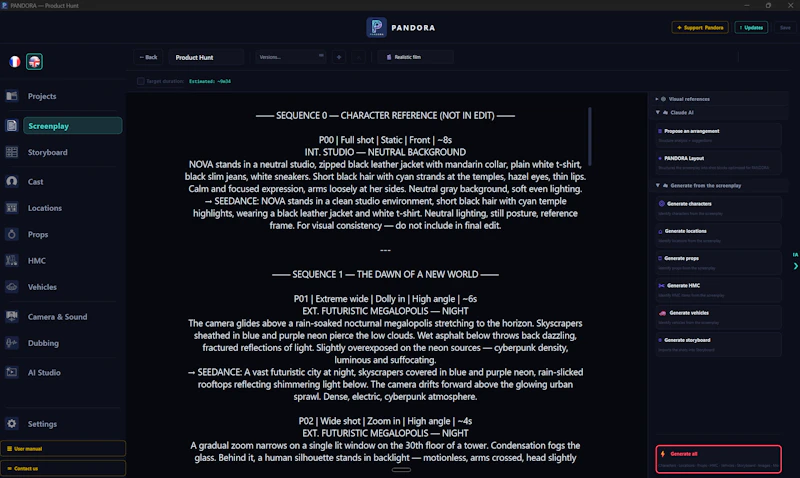PANDORA screenshot 3