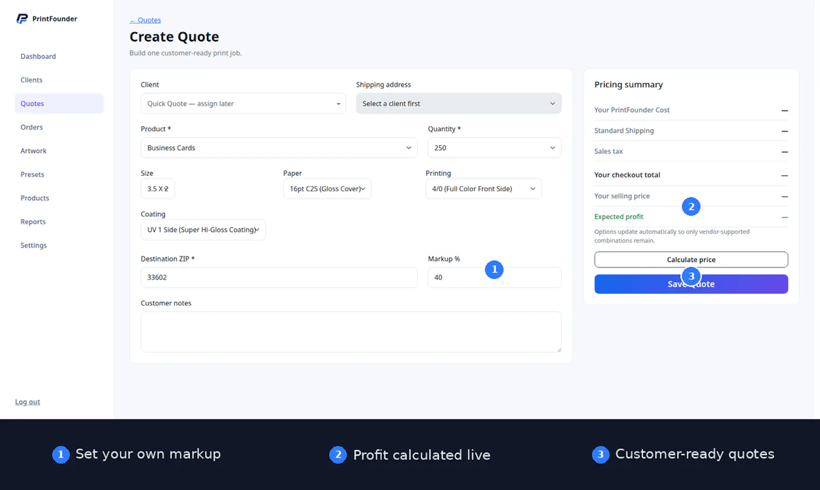 PrintFounder screenshot 3