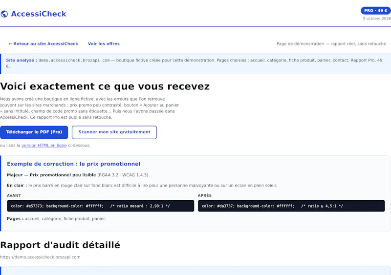 AccessiCheck screenshot 7