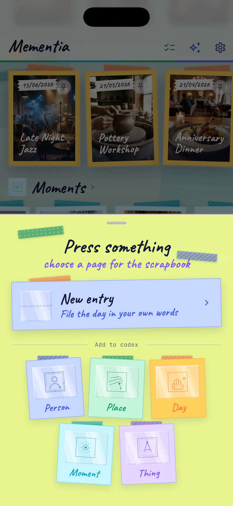 Mementia: Journal & Codex screenshot 9