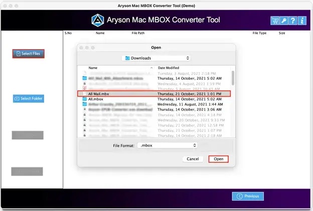 Média Convertisseur MacGater Mbox - Convertir rapidement les fichiers Mbox sur macOS 2