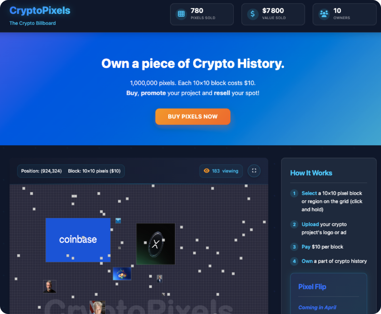 CryptoPixels media 1