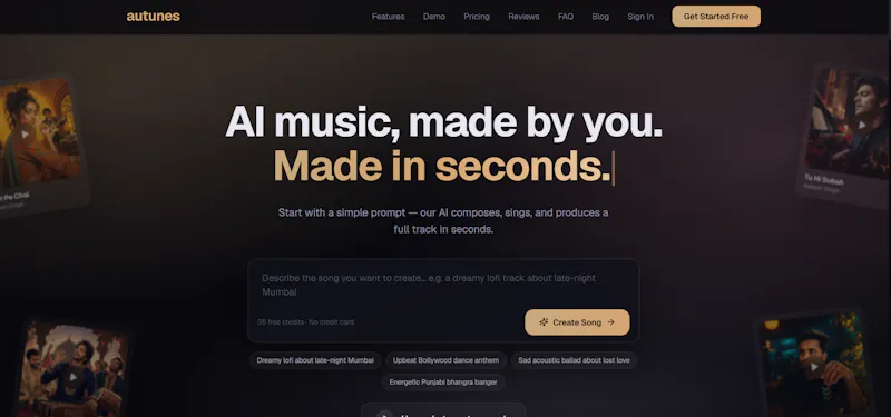 Autunes screenshot 1