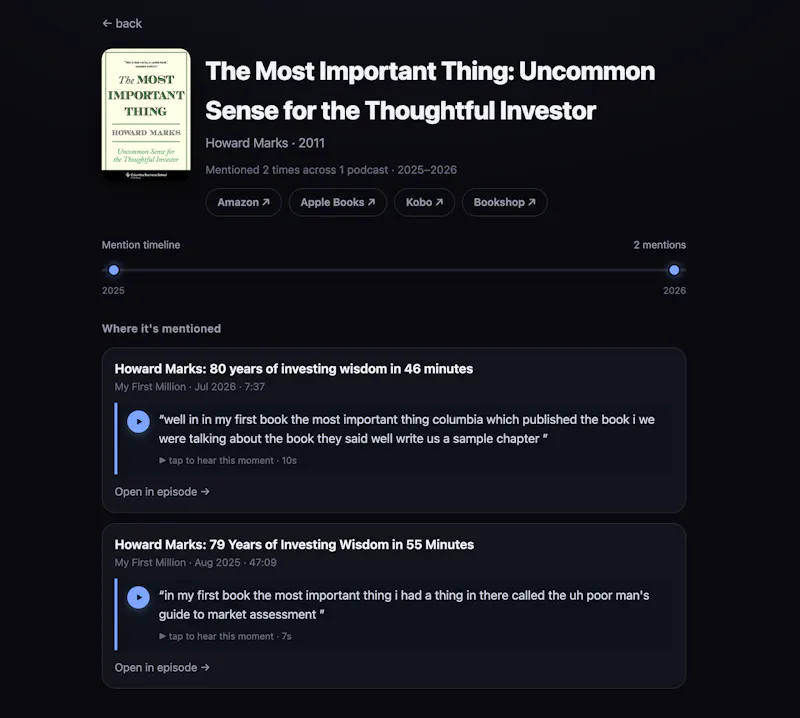 Bookmenti screenshot 3