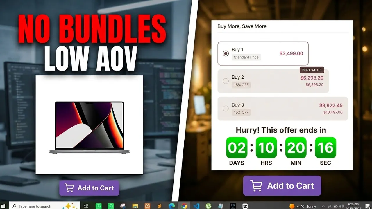 Bundle discount for woocommerce gallery image