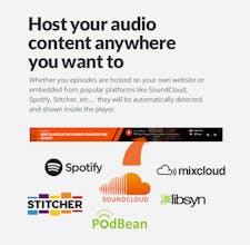 Megaphone- Audio Podcast WordPress Theme gallery image