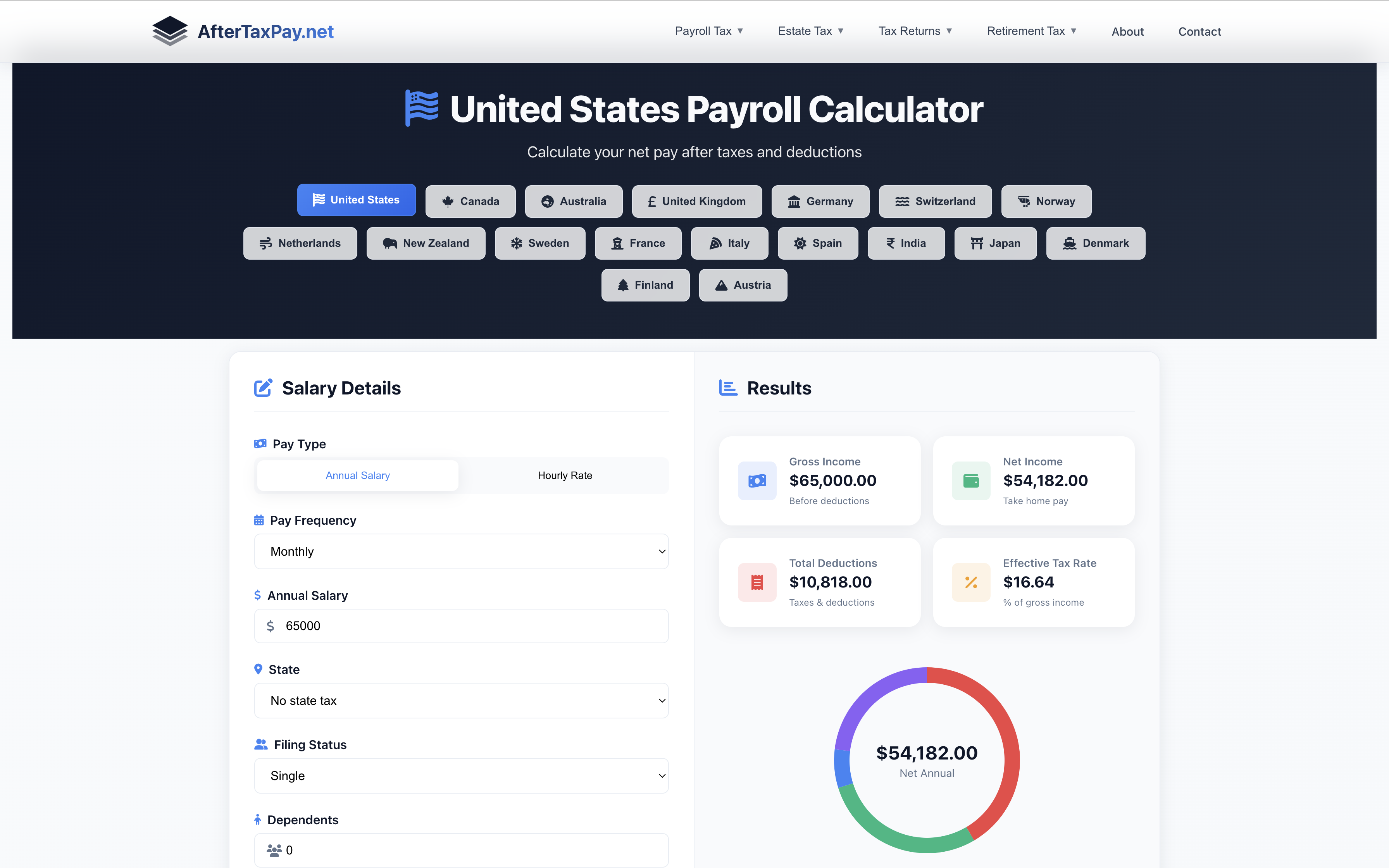 AfterTaxPay.net - Screenshot 5 preview