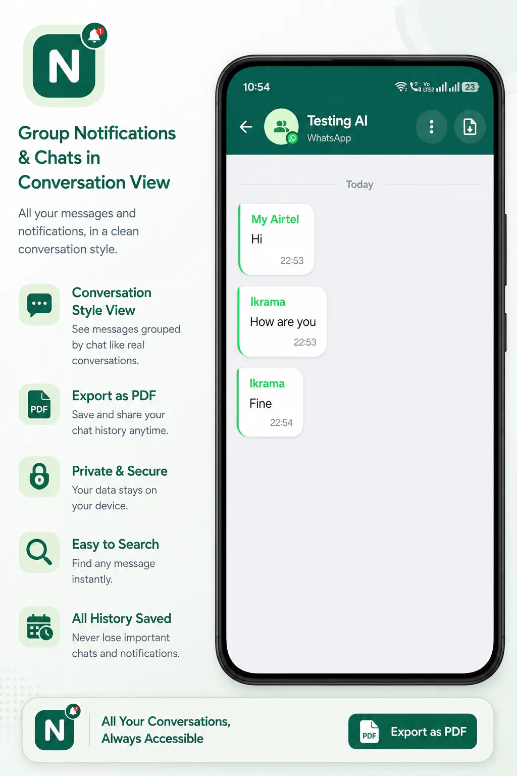 Notification History Manager gallery image
