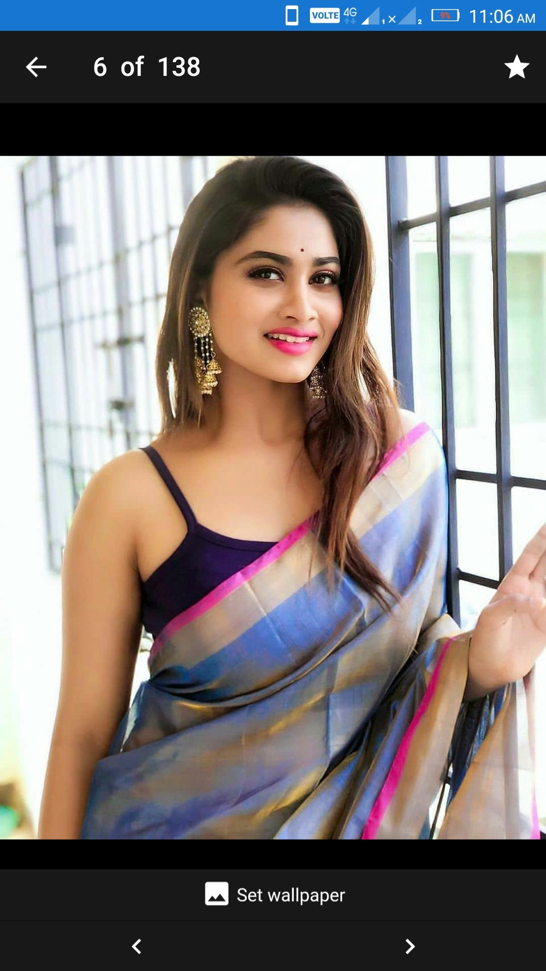 Hot Saree Model Wallpapers gallery image