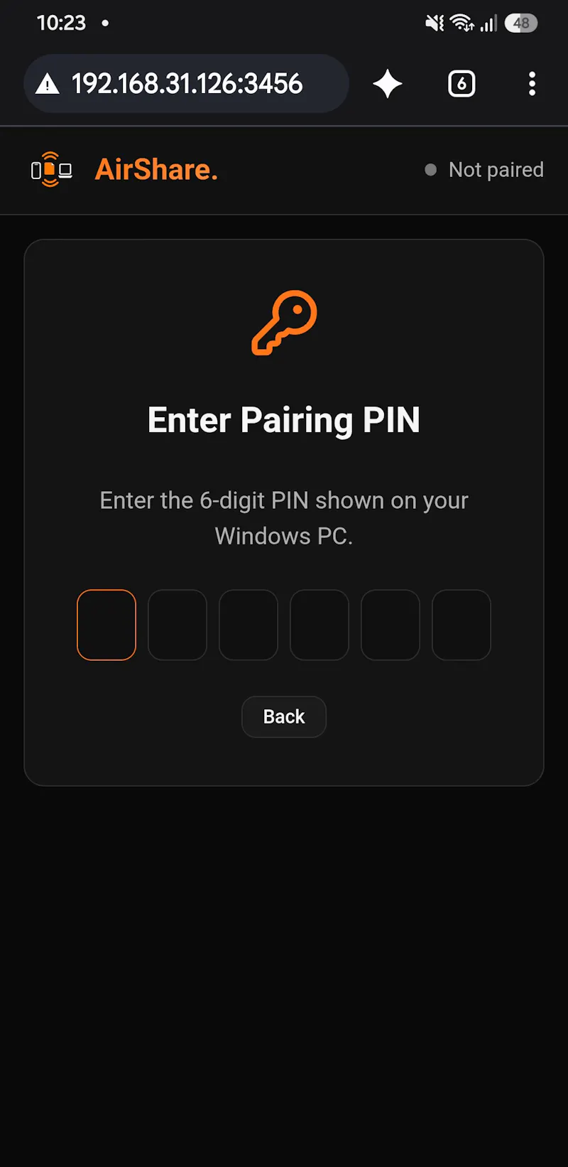 AirShare screenshot 1
