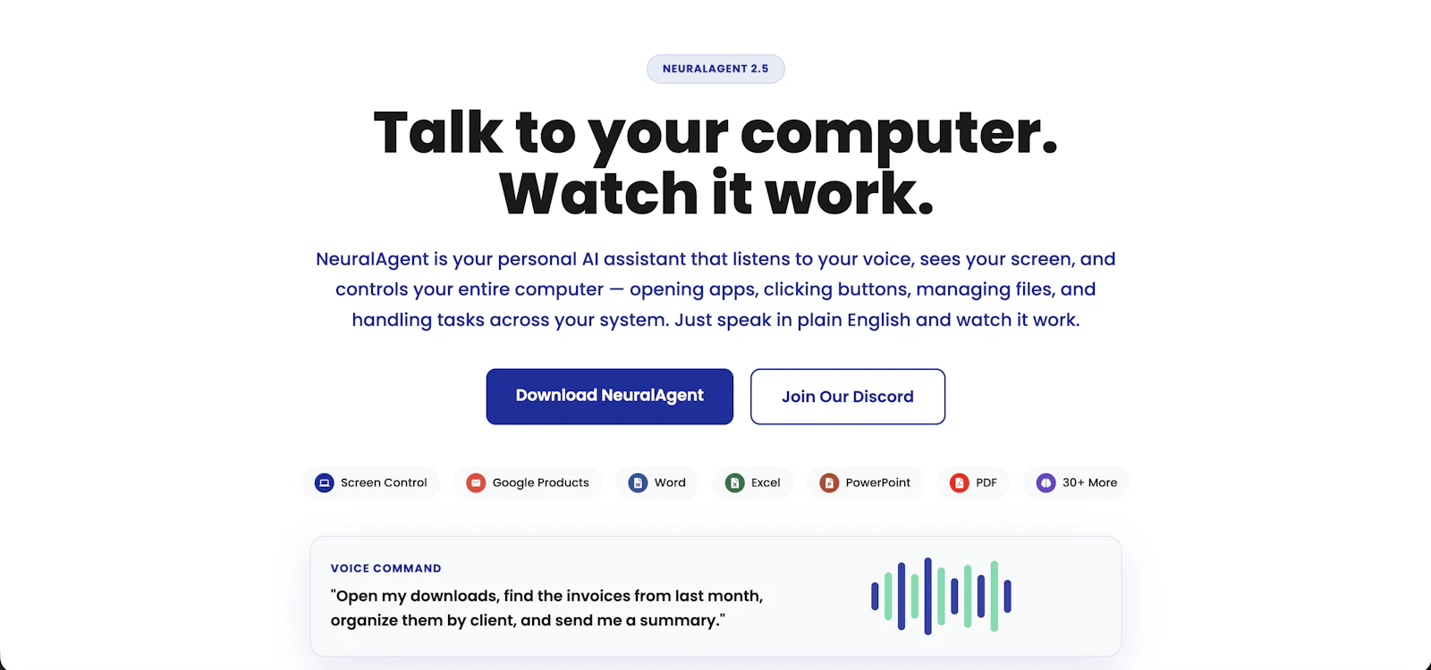 NeuralAgent 2.5 screenshot 2