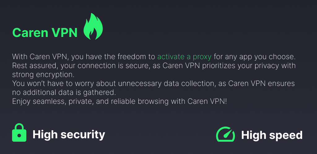 caren vpn - carenvpn: ง่ายปลอดภัยและฟรี Android VPN media 1