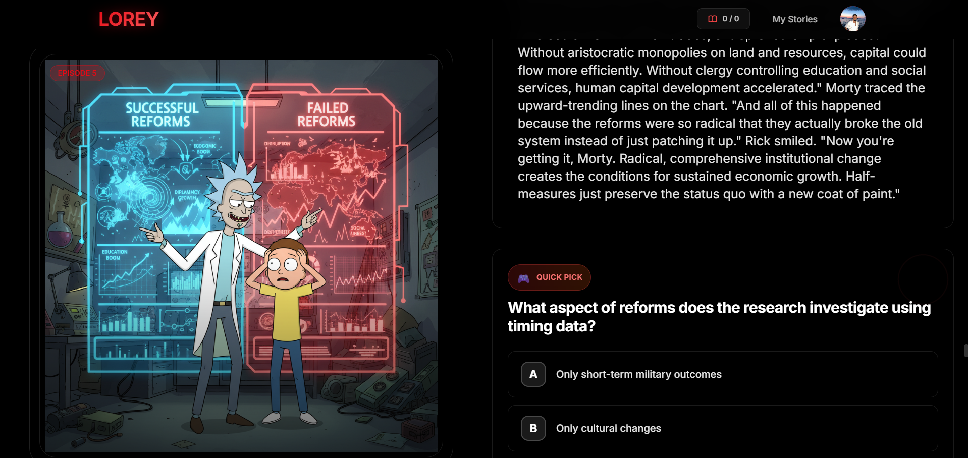 Turn your notes into your favorite show! - Screenshot 3 showing product features and functionality