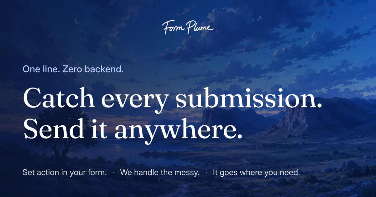 Form Plume screenshot 1