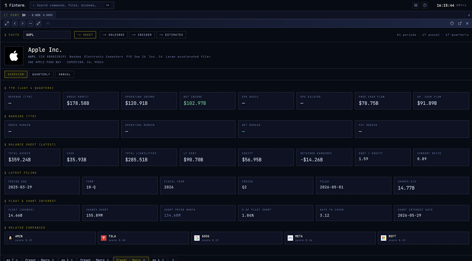 Finterm screenshot 5