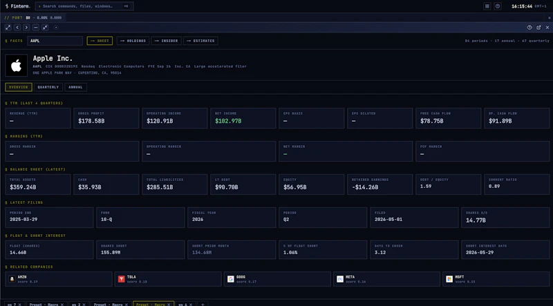 Finterm screenshot 5