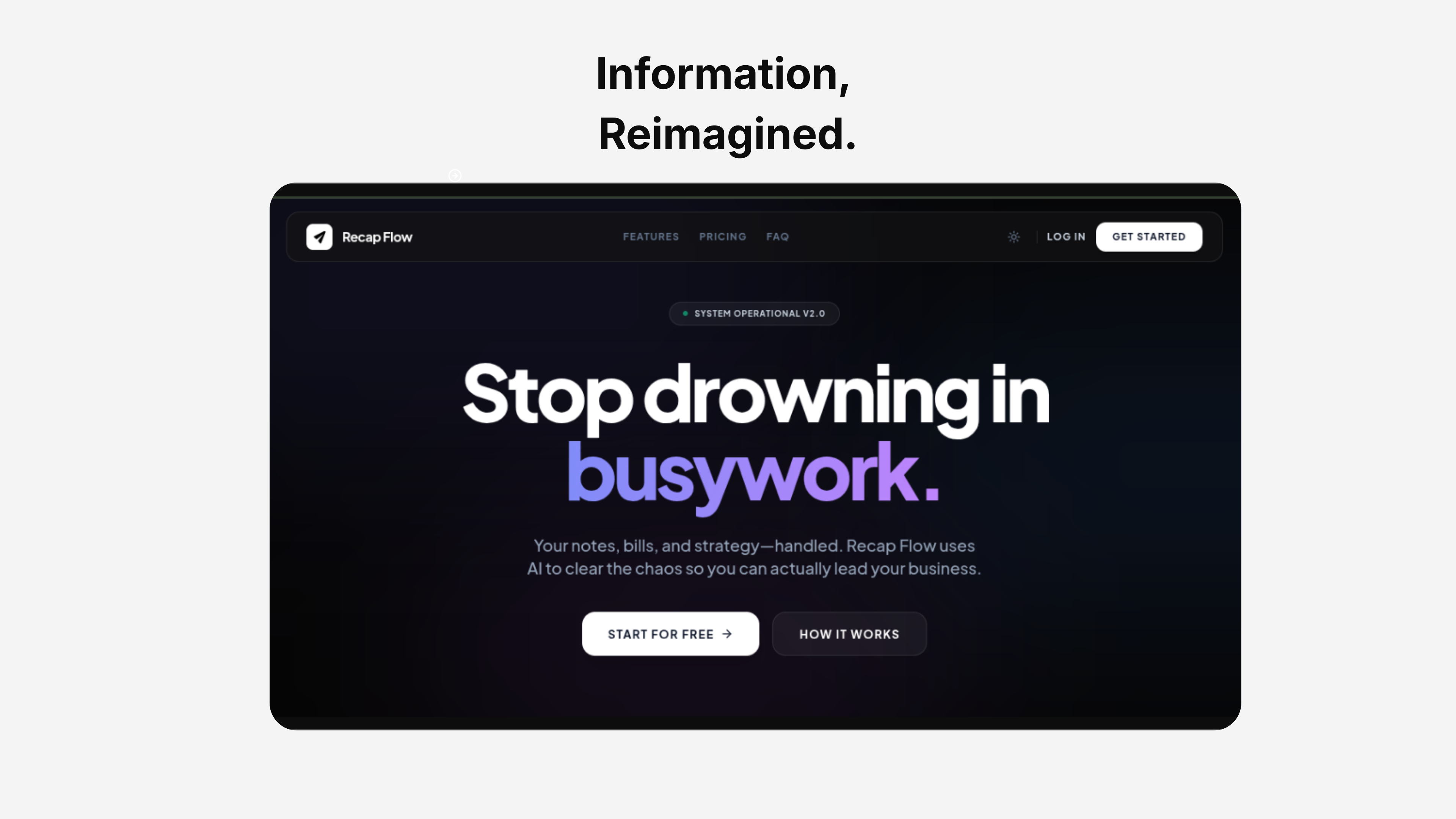Recap Flow gallery image