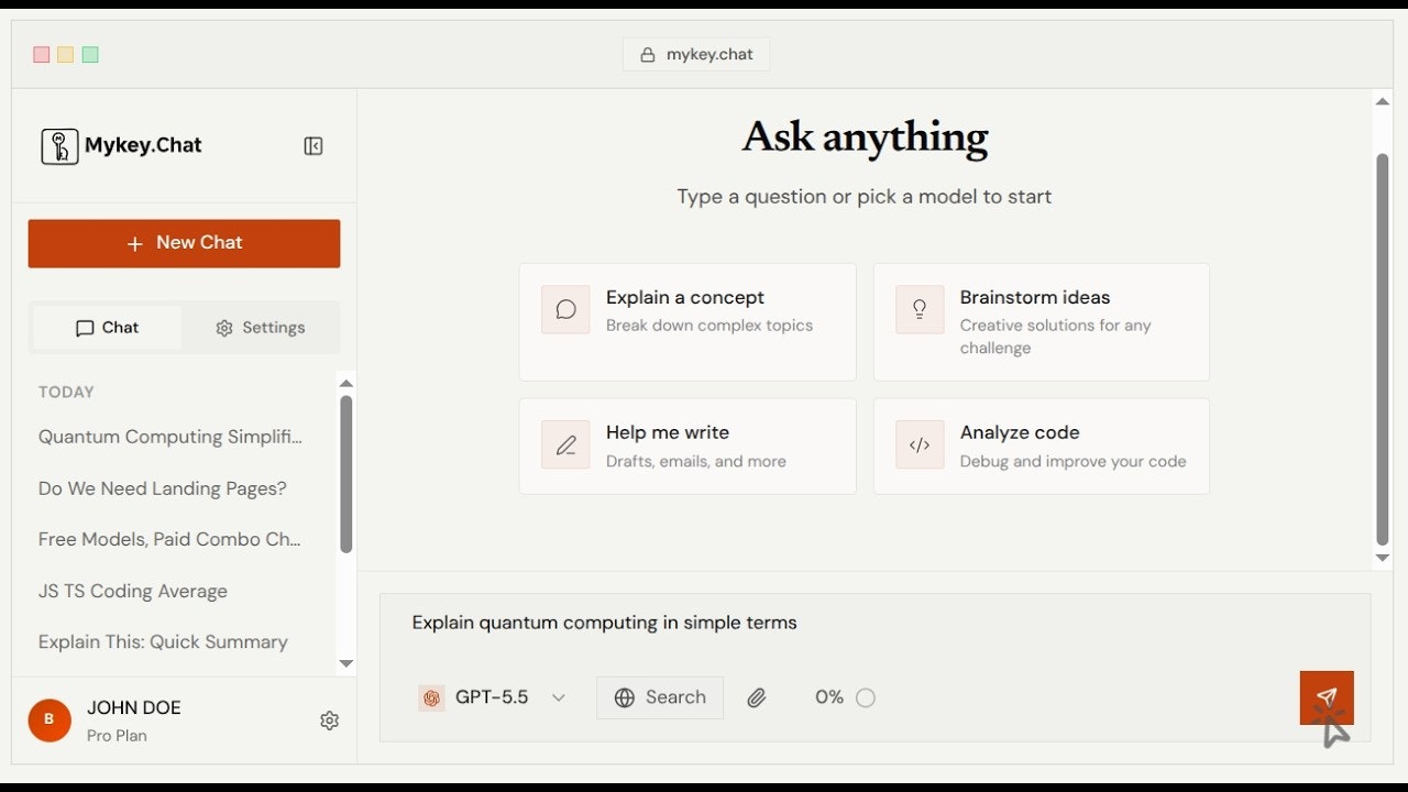 MyKey Chat gallery image