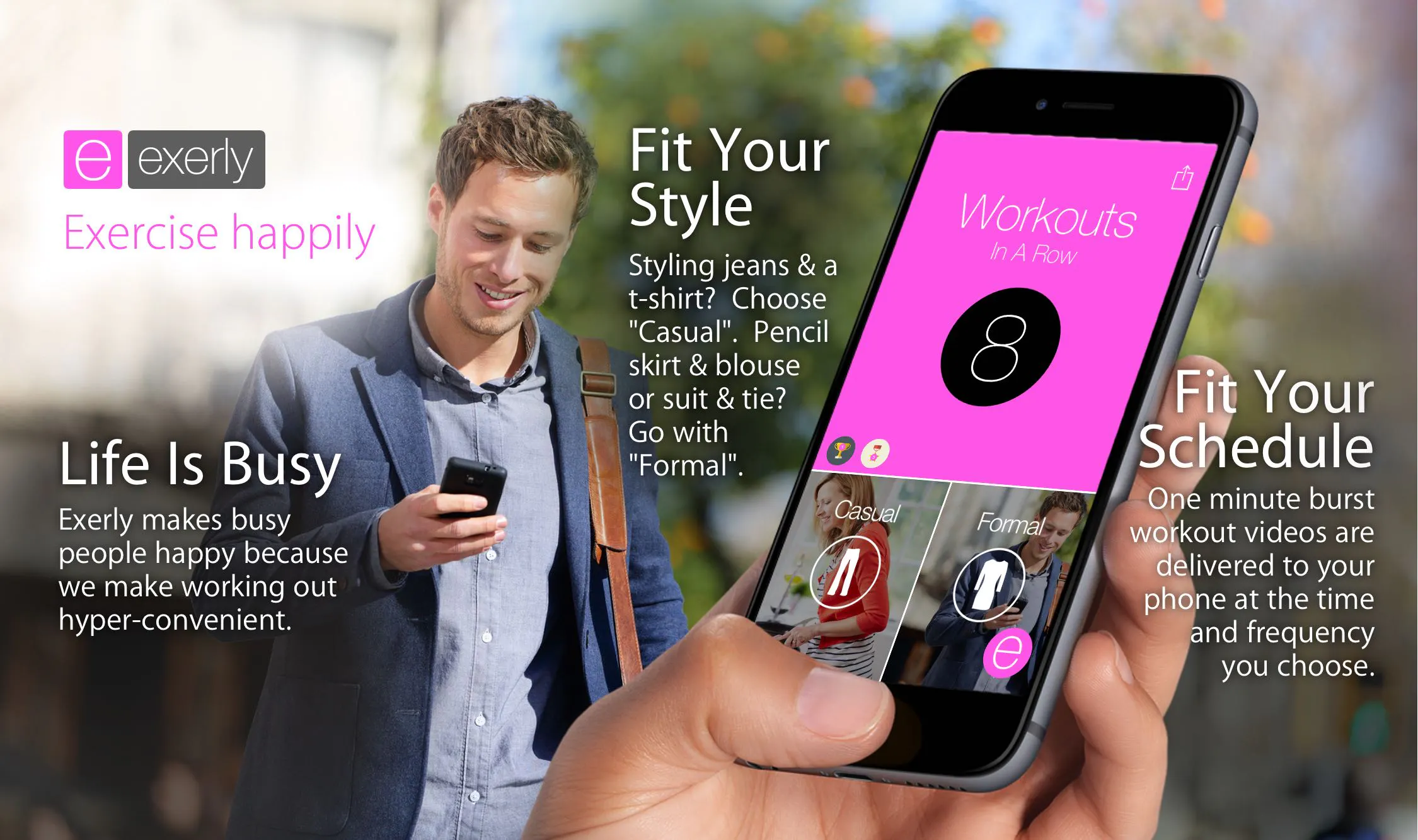 Exerly: One-Minute Workouts