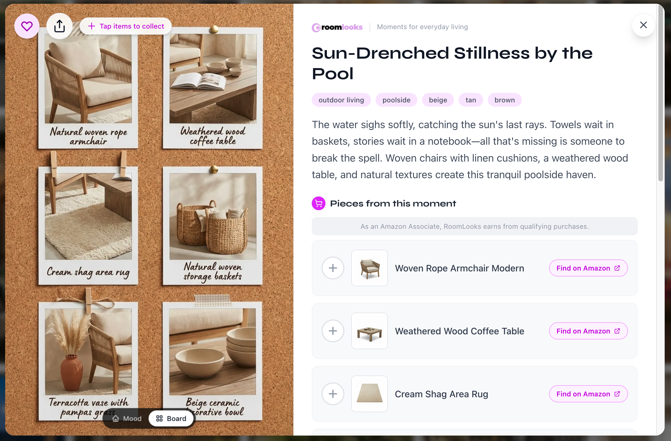 RoomLooks - Screenshot 5 showing product features and functionality