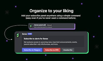 Sense Discord Bot - Comunicação sensível ao tempo