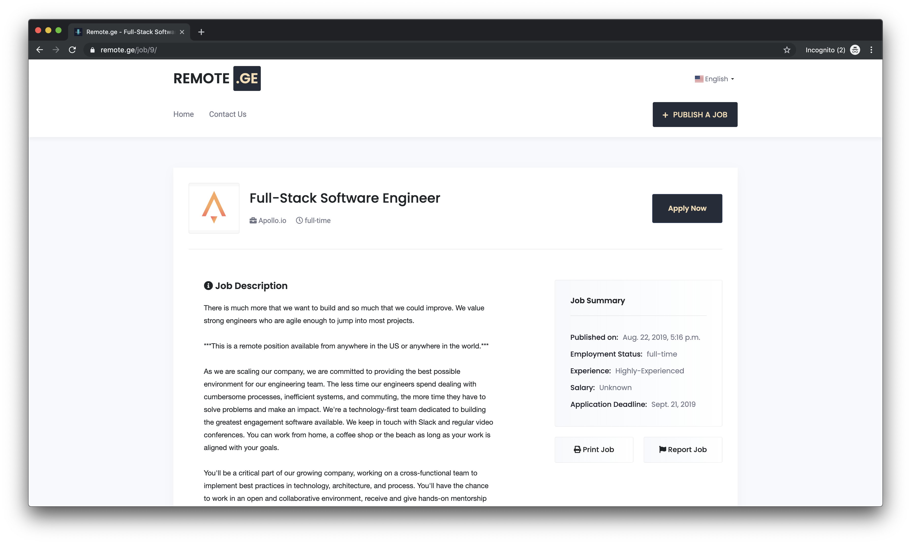 Remote.ge gallery image