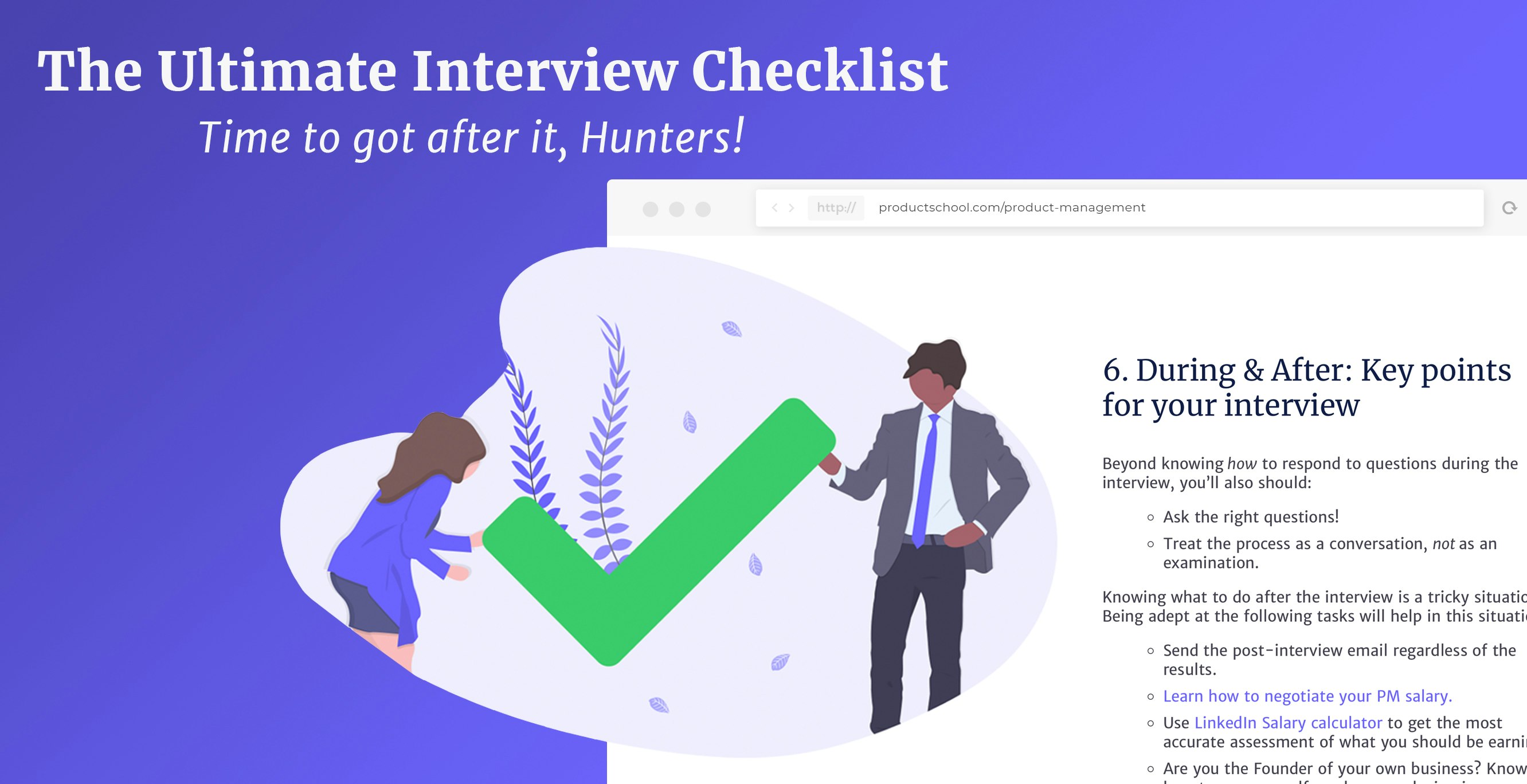 Product Management Interview Checklist gallery image