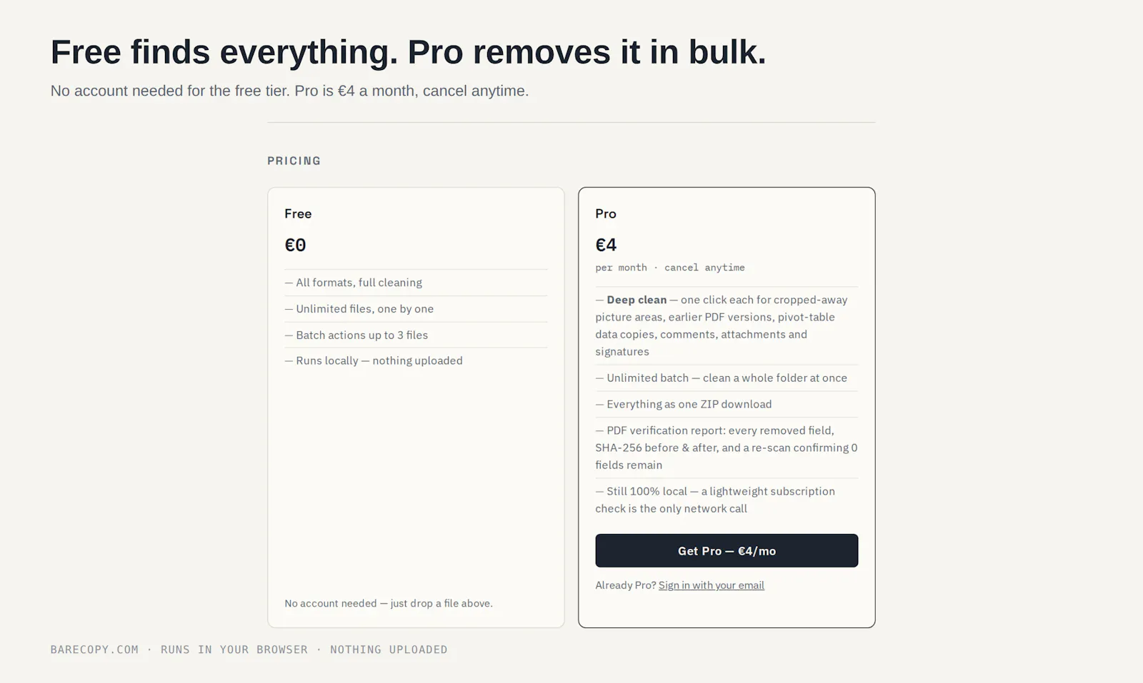 Barecopy screenshot 3
