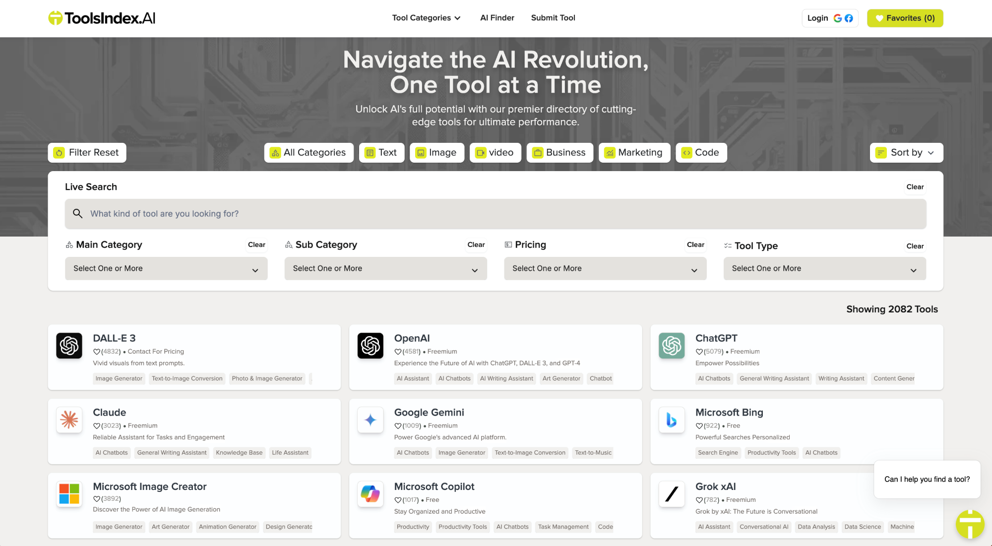 Tools Index AI media 1