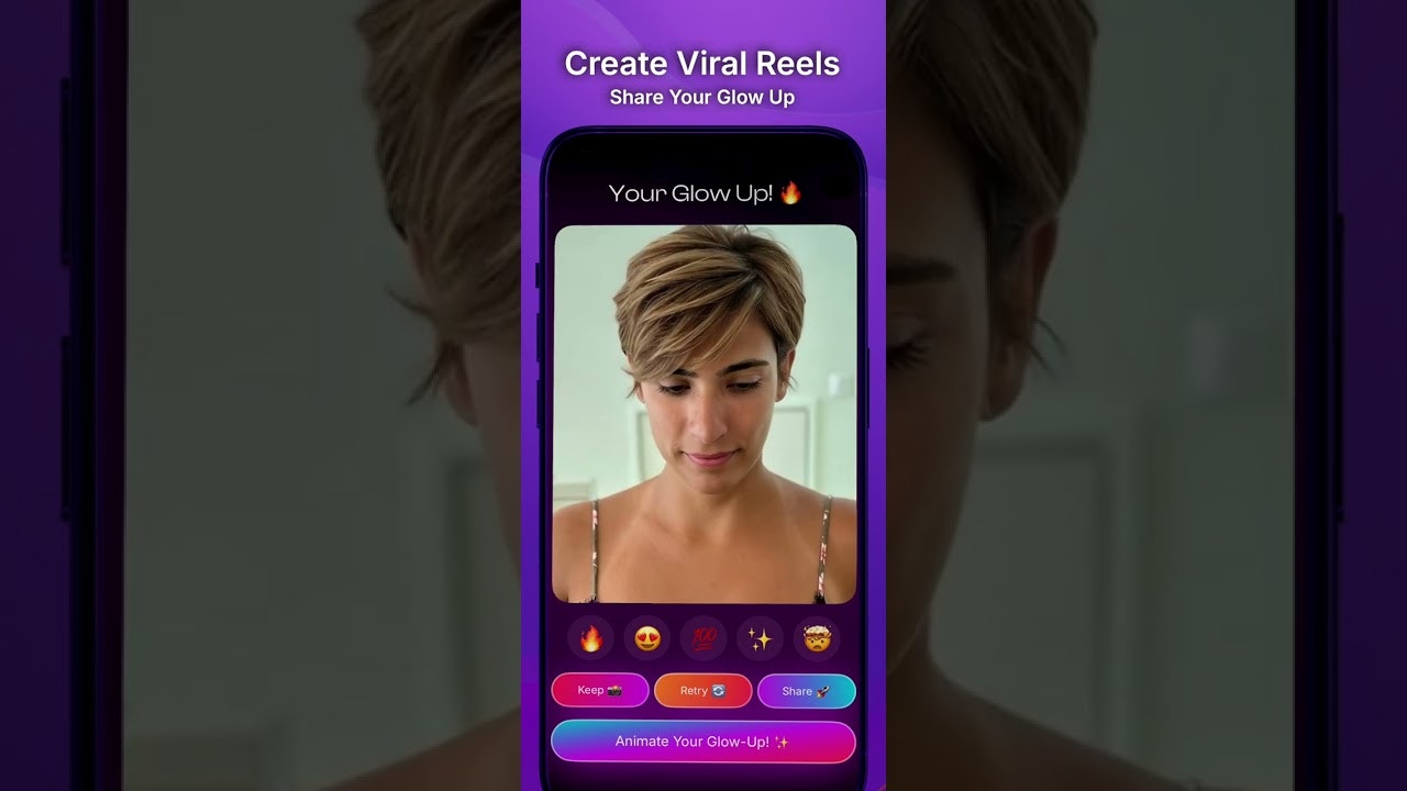 Hairstyle Try On: Hair Glow AI gallery image