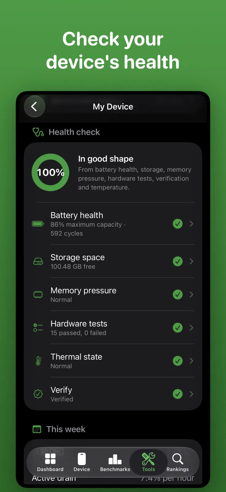 DevCheck: CPU Info & Benchmark gallery image