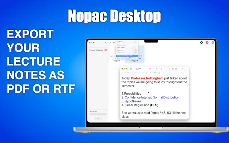 Nopac Desktop screenshot 3