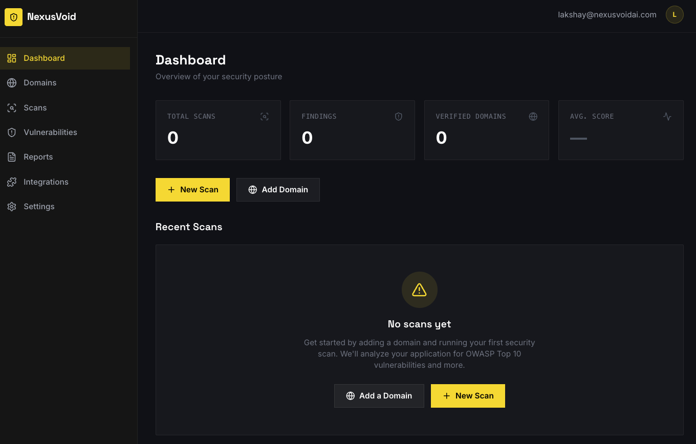 Nexus Void Automated Penetration Testing gallery image