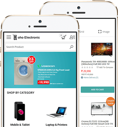 Electronic Shop App Development - Ohoshop