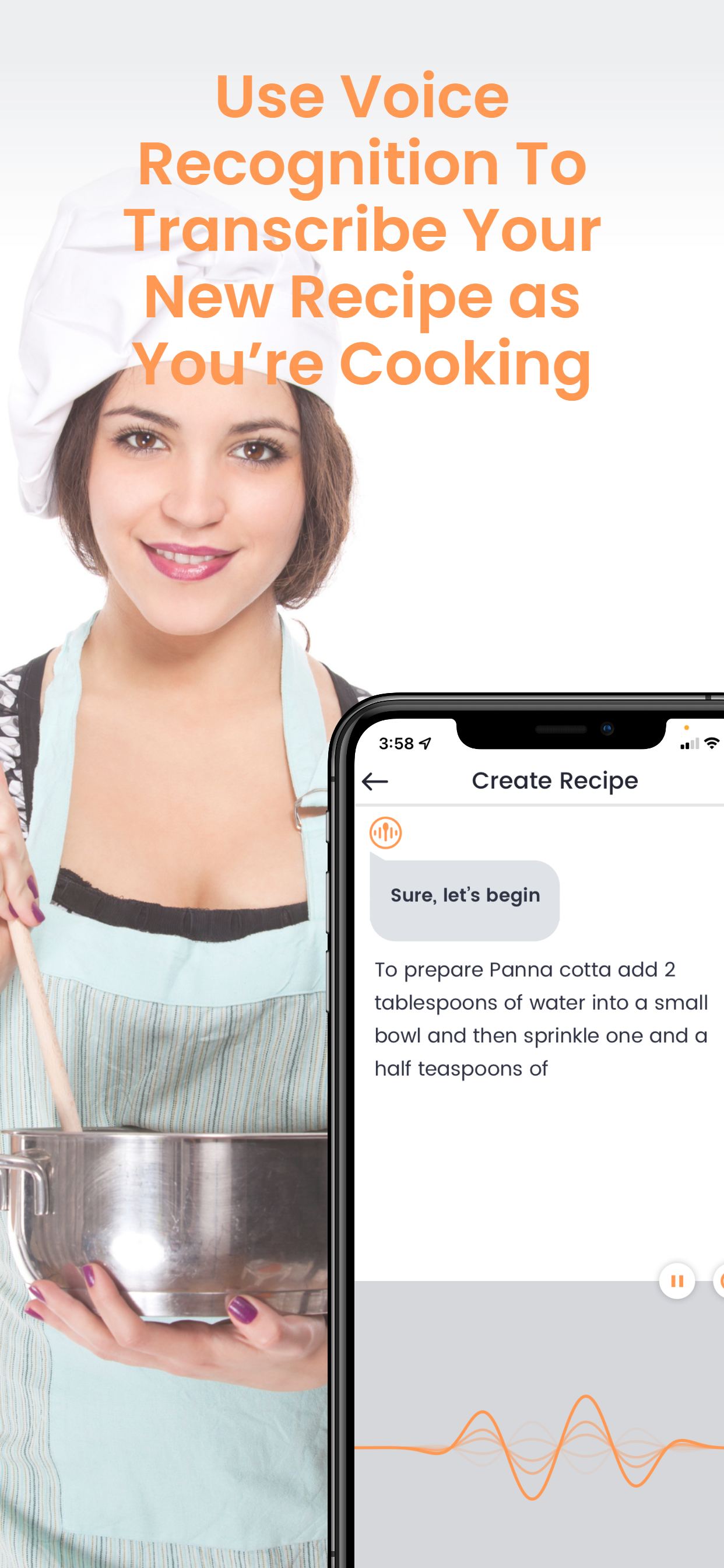 Myka - aplicativo de livro de receitas da Ai Builder media 4
